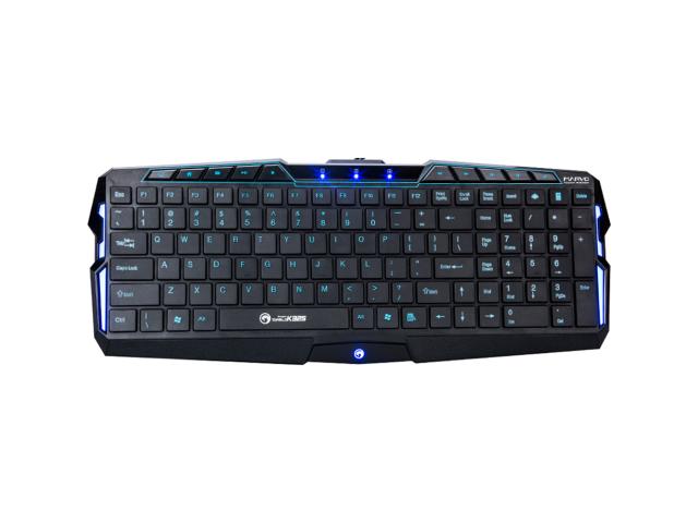 Tastatura Marvo K325, Blue LED, USB, Black
