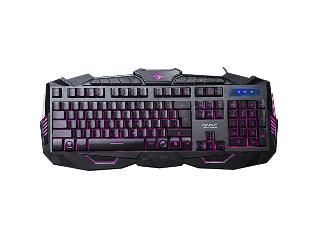 Tastatura Marvo K400, RGB LED, USB, Black