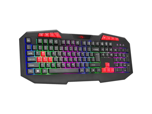 Tastatura Marvo K602, RGB LED, USB, Black
