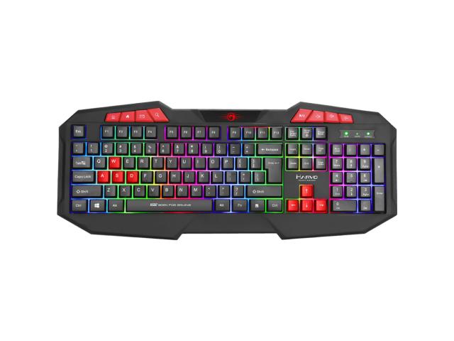 Tastatura Marvo K602, RGB LED, USB, Black