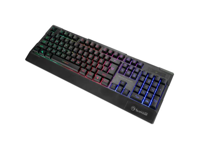 Tastatura Marvo K606, RGB LED, USB, Black