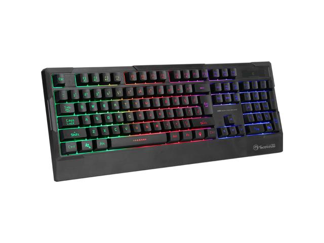Tastatura Marvo K606, RGB LED, USB, Black