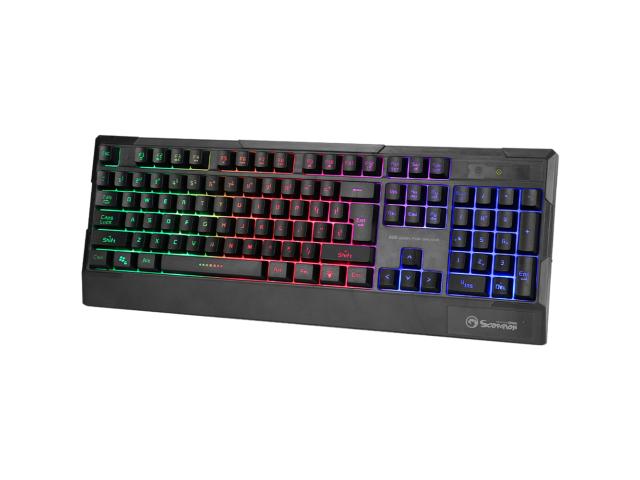 Tastatura Marvo K606, RGB LED, USB, Black