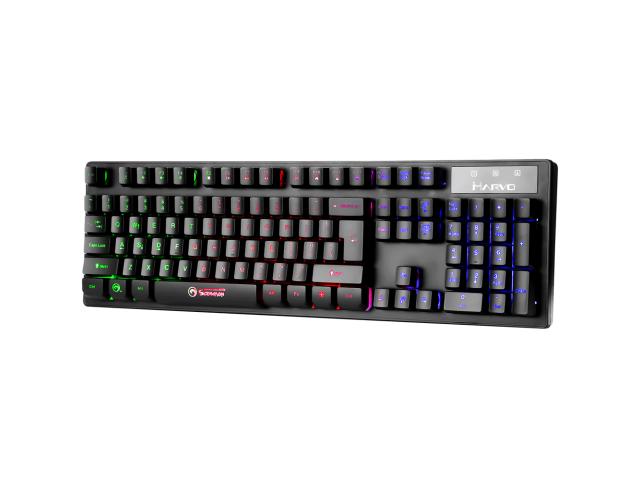 Tastatura Marvo K616A, RGB LED, Black