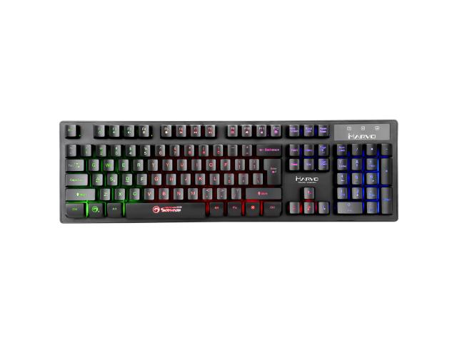 Tastatura Marvo K616A, RGB LED, Black