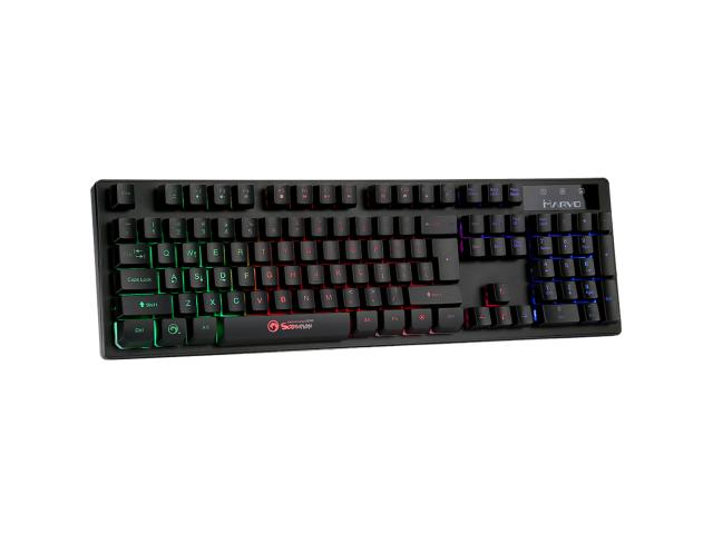 Tastatura Marvo K616A, RGB LED, Black