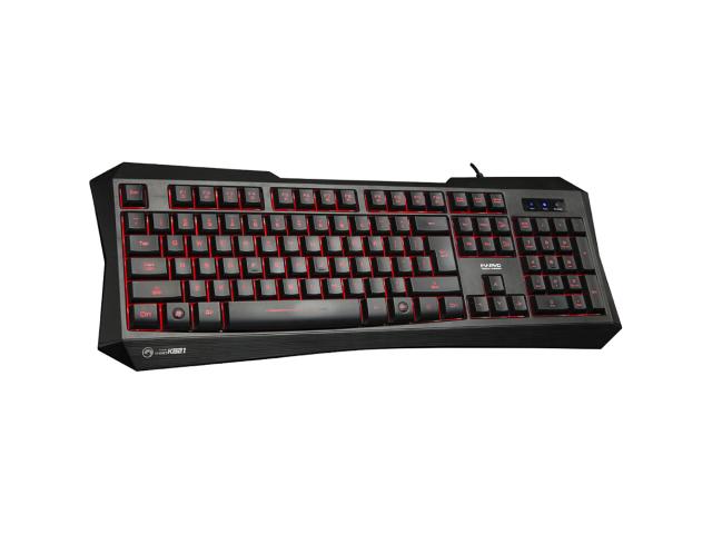 Tastatura Marvo K621, RGB LED, USB, Black