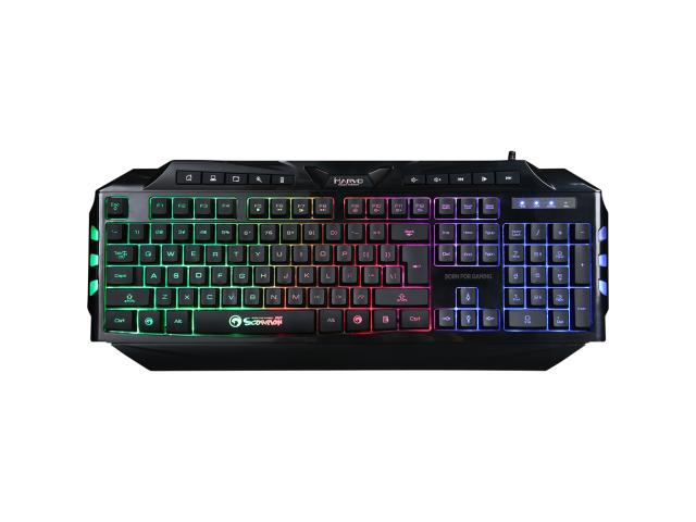 Tastatura Marvo K624, RGB LED, USB, Black