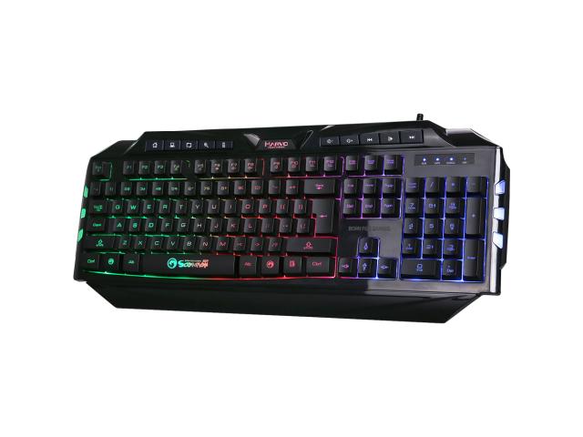 Tastatura Marvo K624, RGB LED, USB, Black