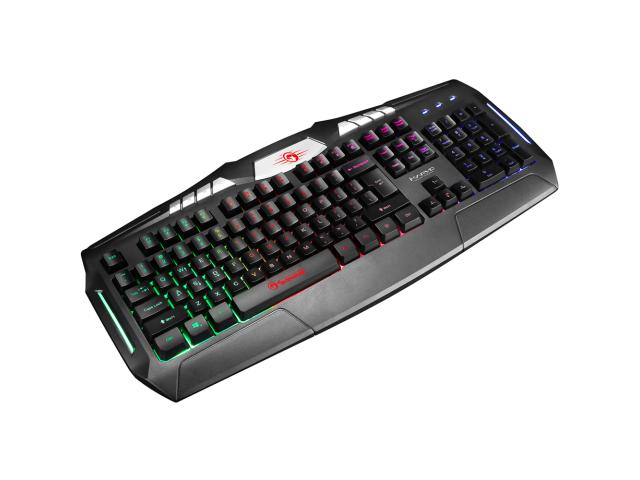 Tastatura Marvo K634, RGB LED, USB, Black