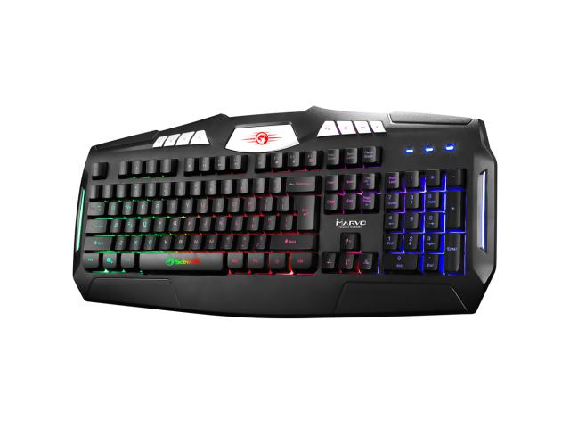 Tastatura Marvo K634, RGB LED, USB, Black
