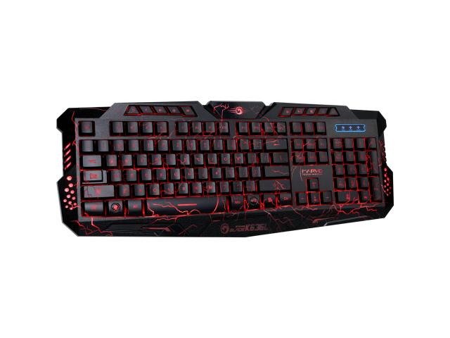 Tastatura Marvo K636L, RGB LED, USB, Black