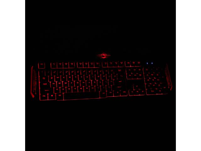 Tastatura Marvo K655, RGB LED, USB, Black