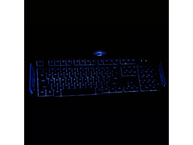 Tastatura Marvo K655, RGB LED, USB, Black