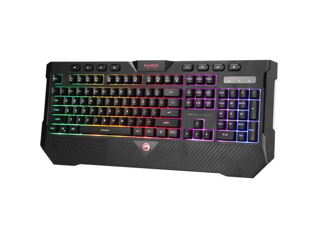 Tastatura Marvo K656, RGB LED, USB, Black