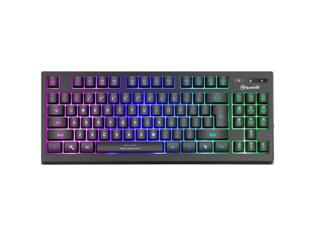 Tastatura Gaming Marvo K659 TKL, USB, Black
