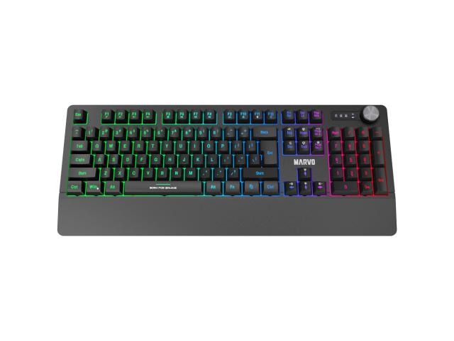 Tastatura Marvo KG660, RGB LED, USB, Black