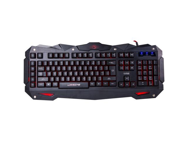 Tastatura Marvo KG748, RGB LED, USB, Black