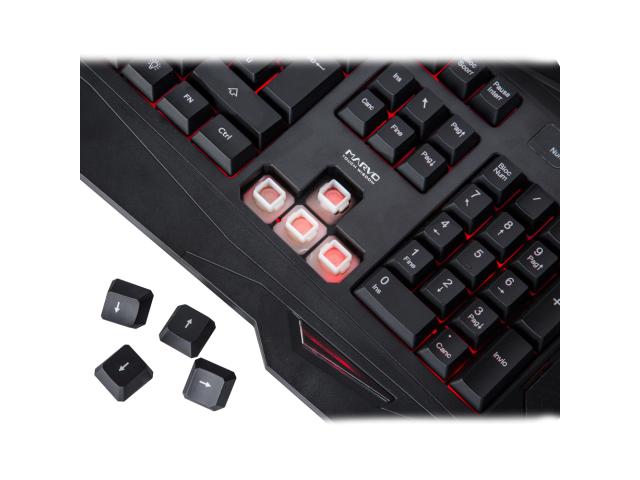 Tastatura Marvo KG748, RGB LED, USB, Black