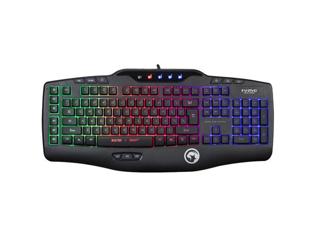 Tastatura Marvo KG750, RGB LED, USB, Black