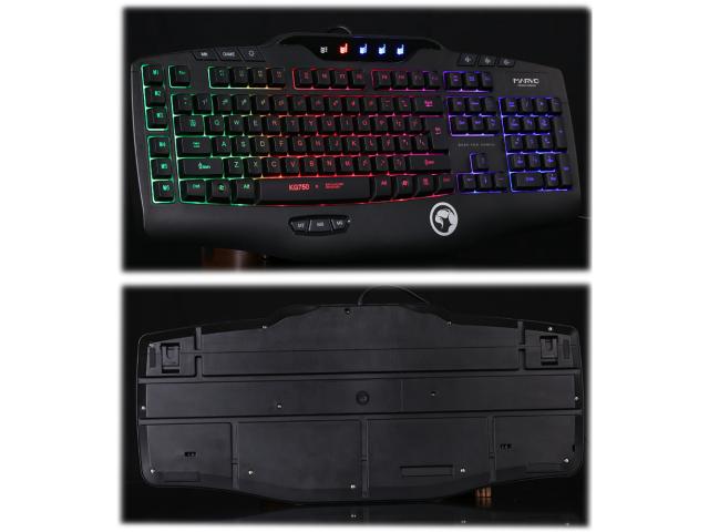 Tastatura Marvo KG750, RGB LED, USB, Black