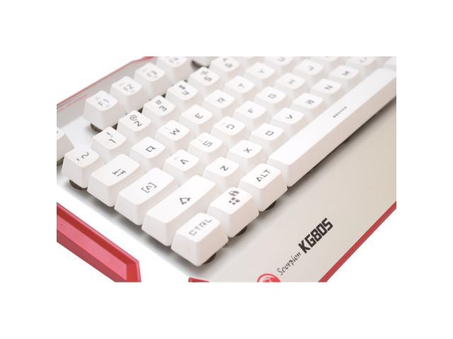 Tastatura Marvo KG805, RGB LED, USB, White