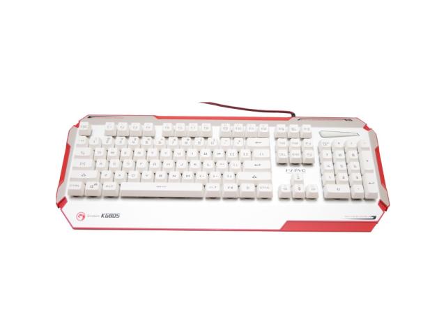 Tastatura Marvo KG805, RGB LED, USB, White