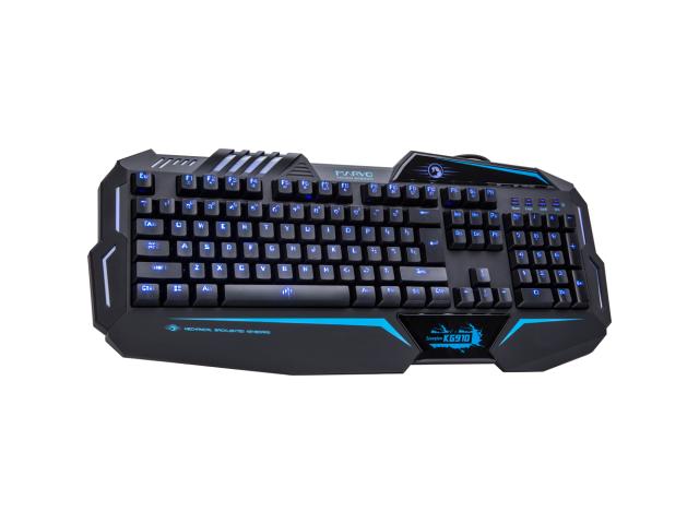 Tastatura Marvo KG910, Blue LED, USB, Black-Blue