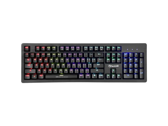 Tastatura Marvo KG916, RGB LED, USB, Black