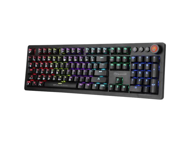 Tastatura Marvo KG917 Blue Switch, RGB LED, USB, Black