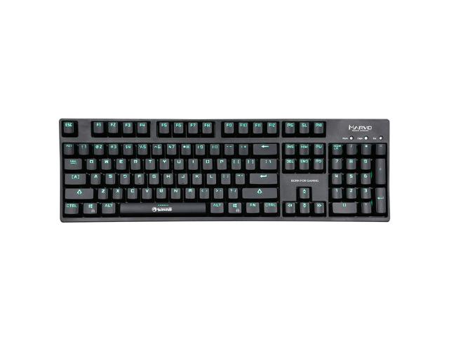 Tastatura Marvo KG937, Green LED, USB, Black