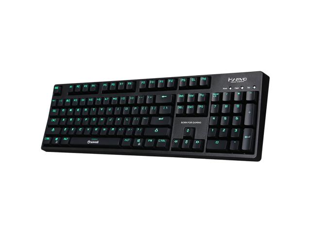 Tastatura Marvo KG937, Green LED, USB, Black