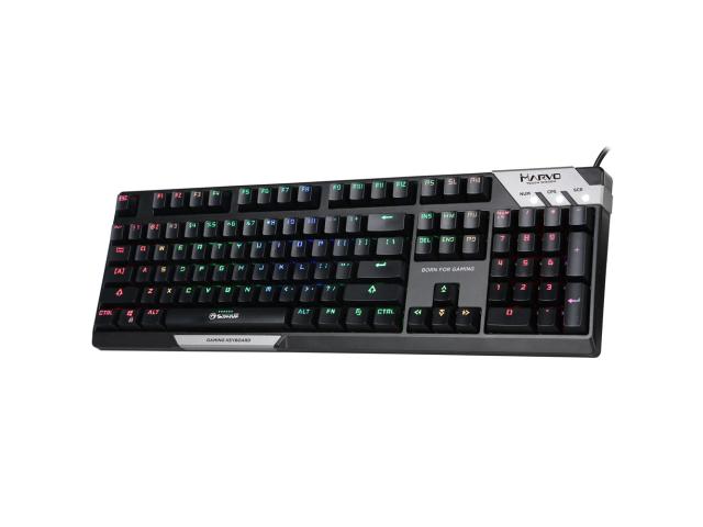 Tastatura Marvo KG938, RGB LED, USB, Black