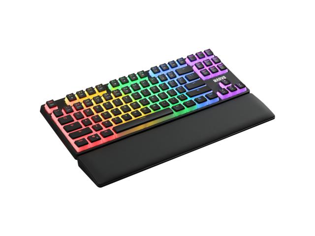 Tastatura Marvo KG946, Rainbow LED, USB, Black