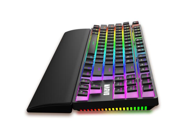 Tastatura Marvo KG946, Rainbow LED, USB, Black