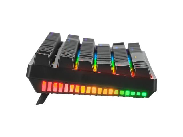 Tastatura Marvo KG947, Rainbow LED, USB, Black