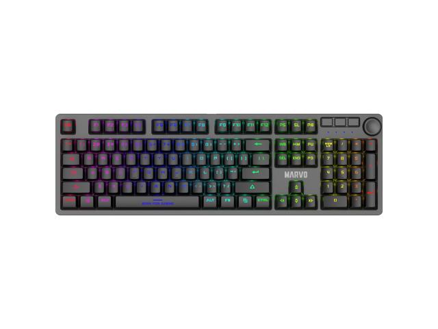 Tastatura Marvo KG954, RGB LED, USB, Black