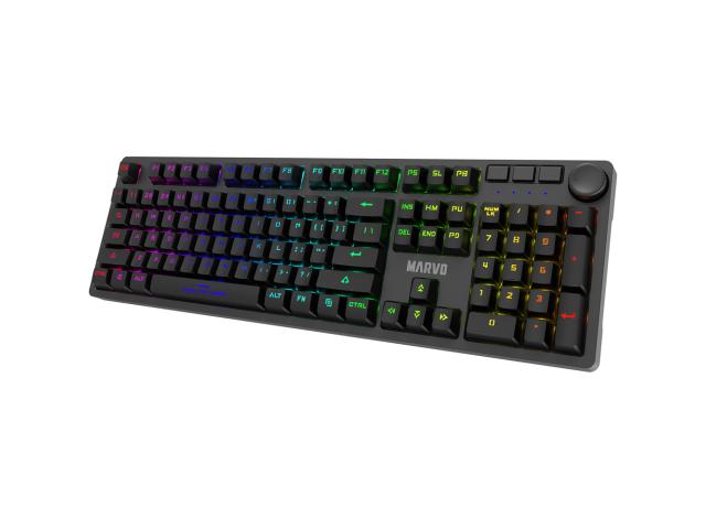 Tastatura Marvo KG954, RGB LED, USB, Black