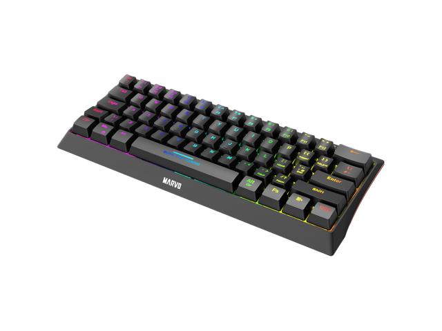 Tastatura Marvo KG962, RGB LED, USB, Black