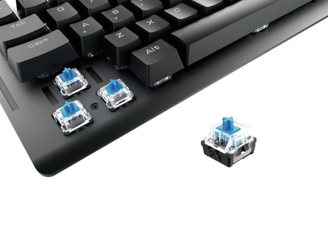 Tastatura Gamdias Hermes E2 Gamdias Brown Mecanica, RGB LED, USB, Black