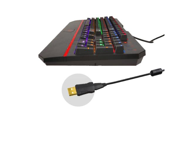 Tastatura Redragon Andromeda, RGB LED, USB, Black