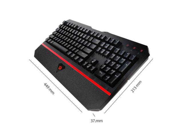 Tastatura Redragon Andromeda, RGB LED, USB, Black