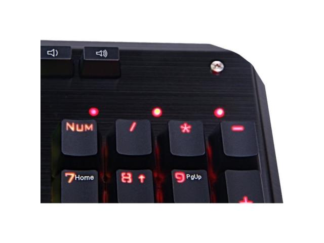 Tastatura Redragon Indrah, RGB LED, USB, Black