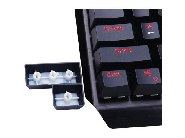 Tastatura Redragon Usas, Red LED, USB, Black