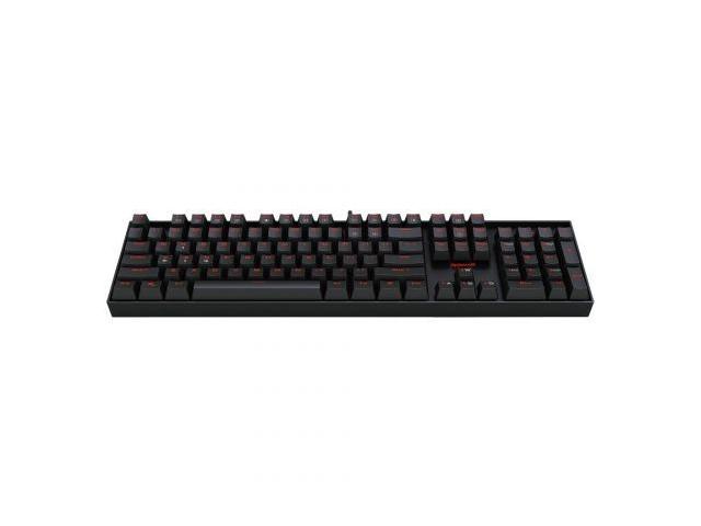 Tastatura Redragon Vara, Red LED, USB, Black