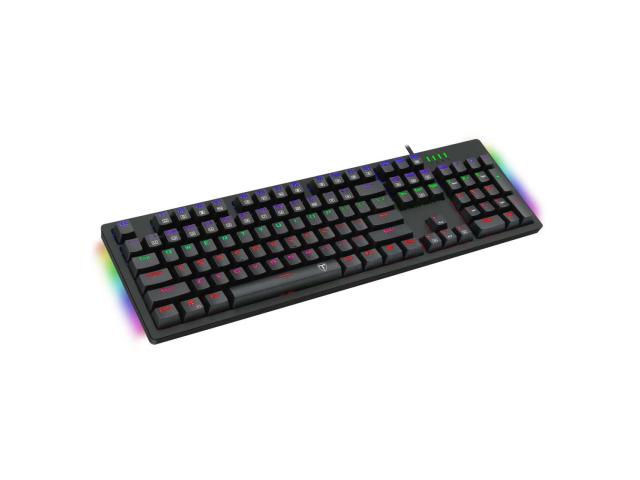 Tastatura mecanica T-Dagger Bermuda, RGB LED, USB, Black