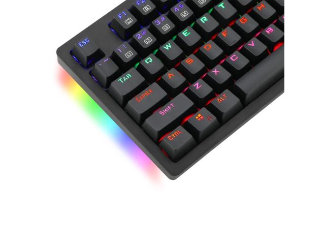 Tastatura mecanica T-Dagger Bermuda, RGB LED, USB, Black