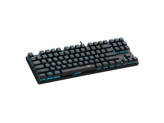 Tastatura T-Dagger Bora, Ice Blue LED, USB, Black