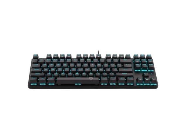 Tastatura T-Dagger Bora, Ice Blue LED, USB, Black