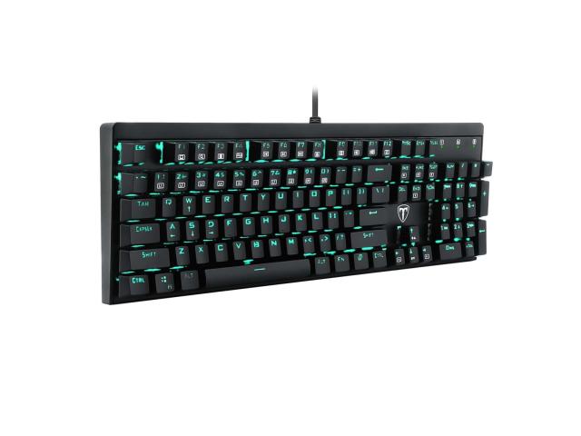 Tastatura T-Dagger Escort, Blue LED, USB, Black